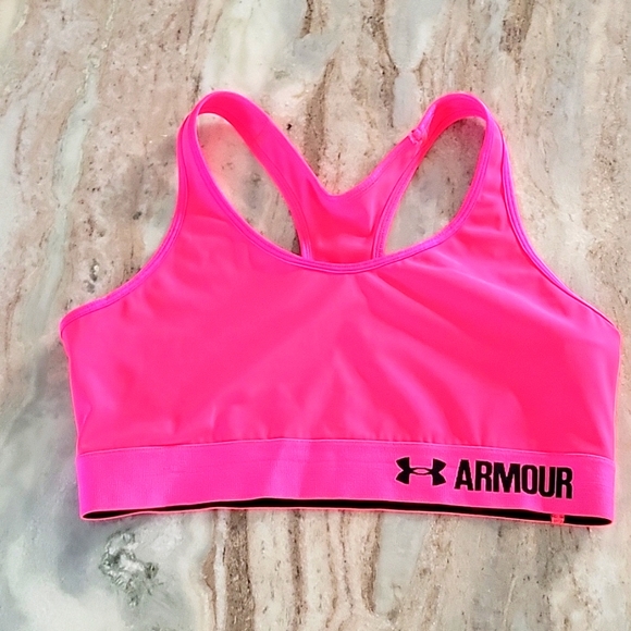Under Armour Other - Under Armour Sports Bra Hot Pink
